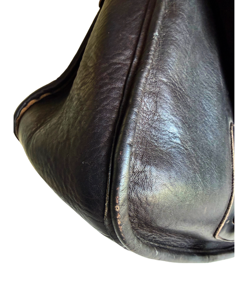 Vintage Coach Pre-Creed Mocha Courier Pouch (8920)