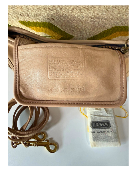 Pre-1994 Vintage Coach Small Swinger Bag 4080 in Taupe