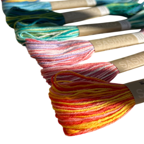 Variegated Sashiko Thread Bundle