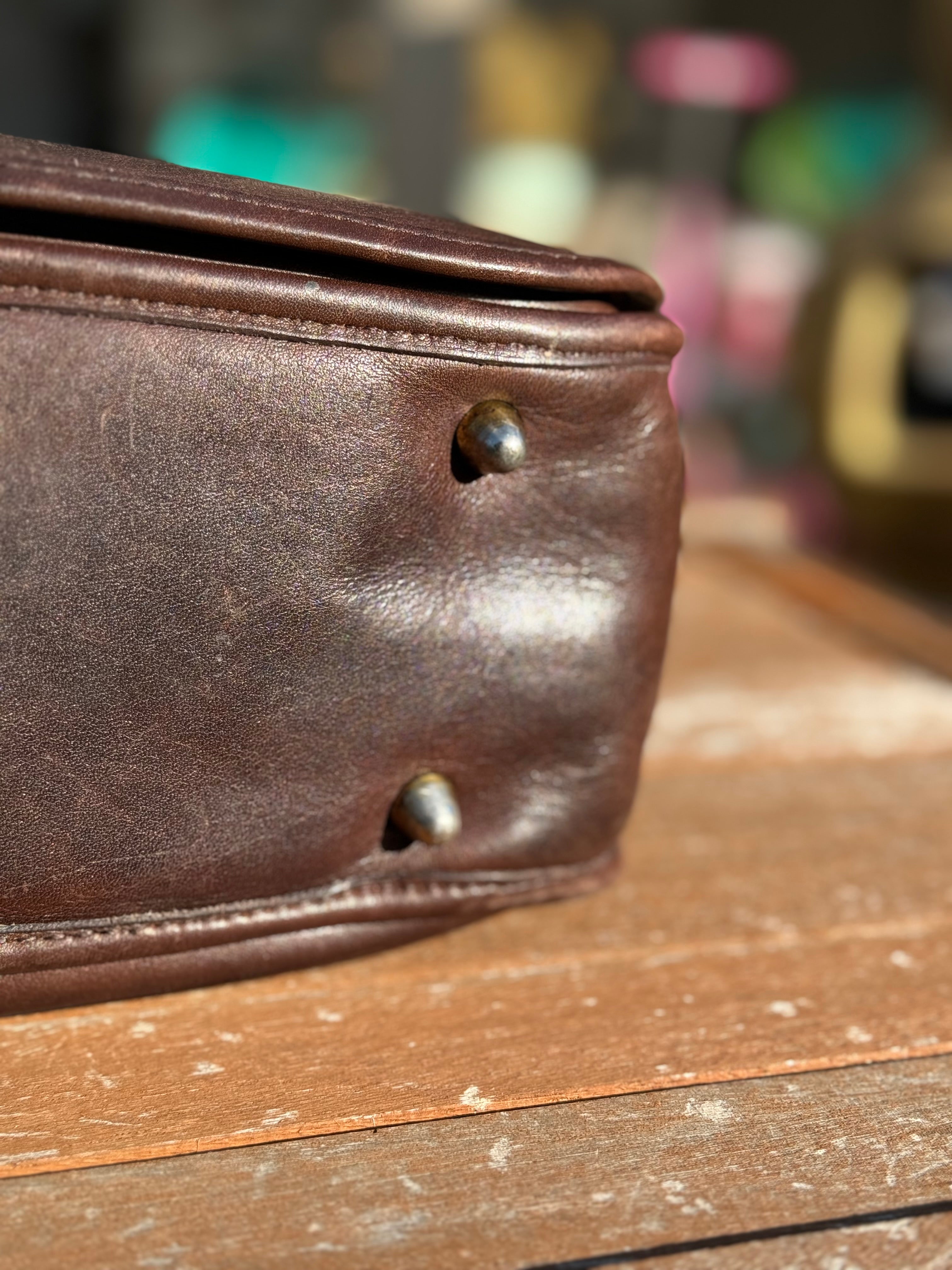 Vintage Coach Stewardess Bag shops In Mahogany