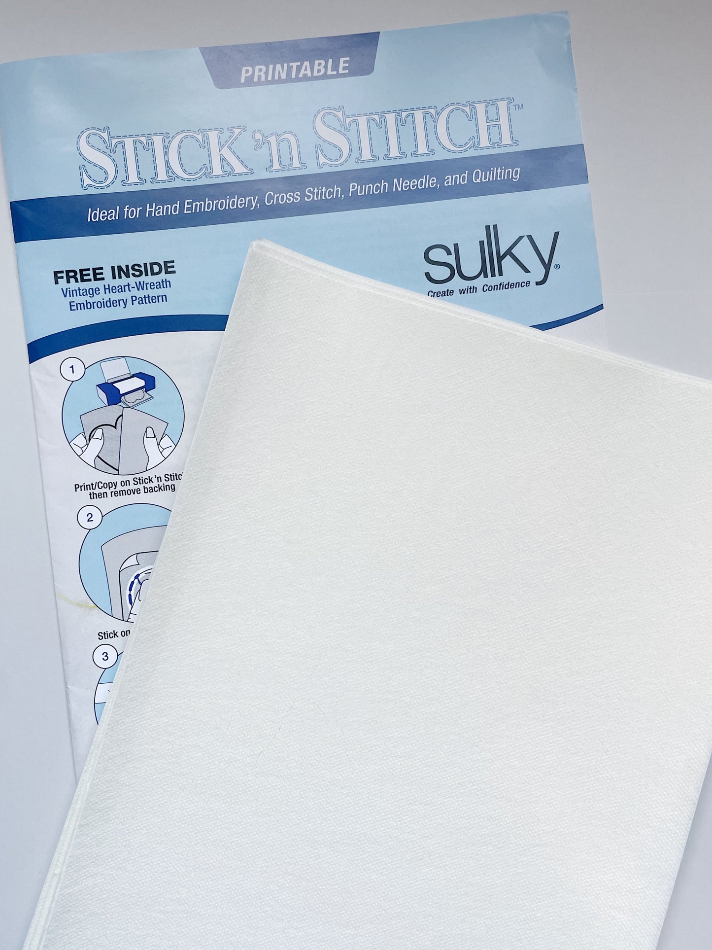 Sulky Paper Solvy 8.5" x 11" Stick ‘n Stitch sheets