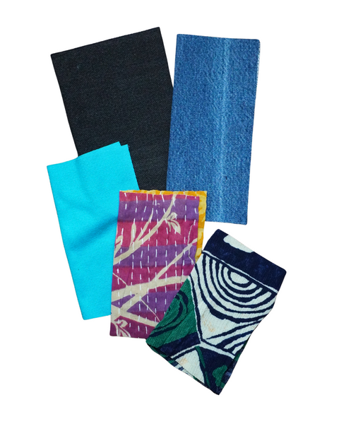 Vintage Fabric Patches Bundle