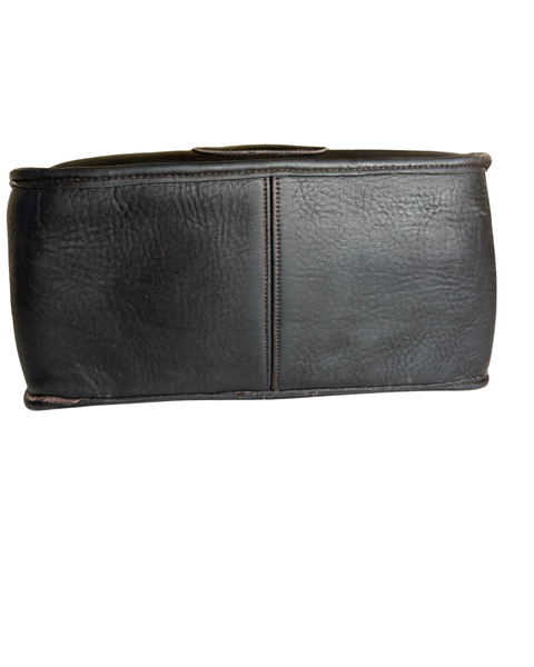 Vintage Coach Pre-Creed Mocha Courier Pouch (8920)