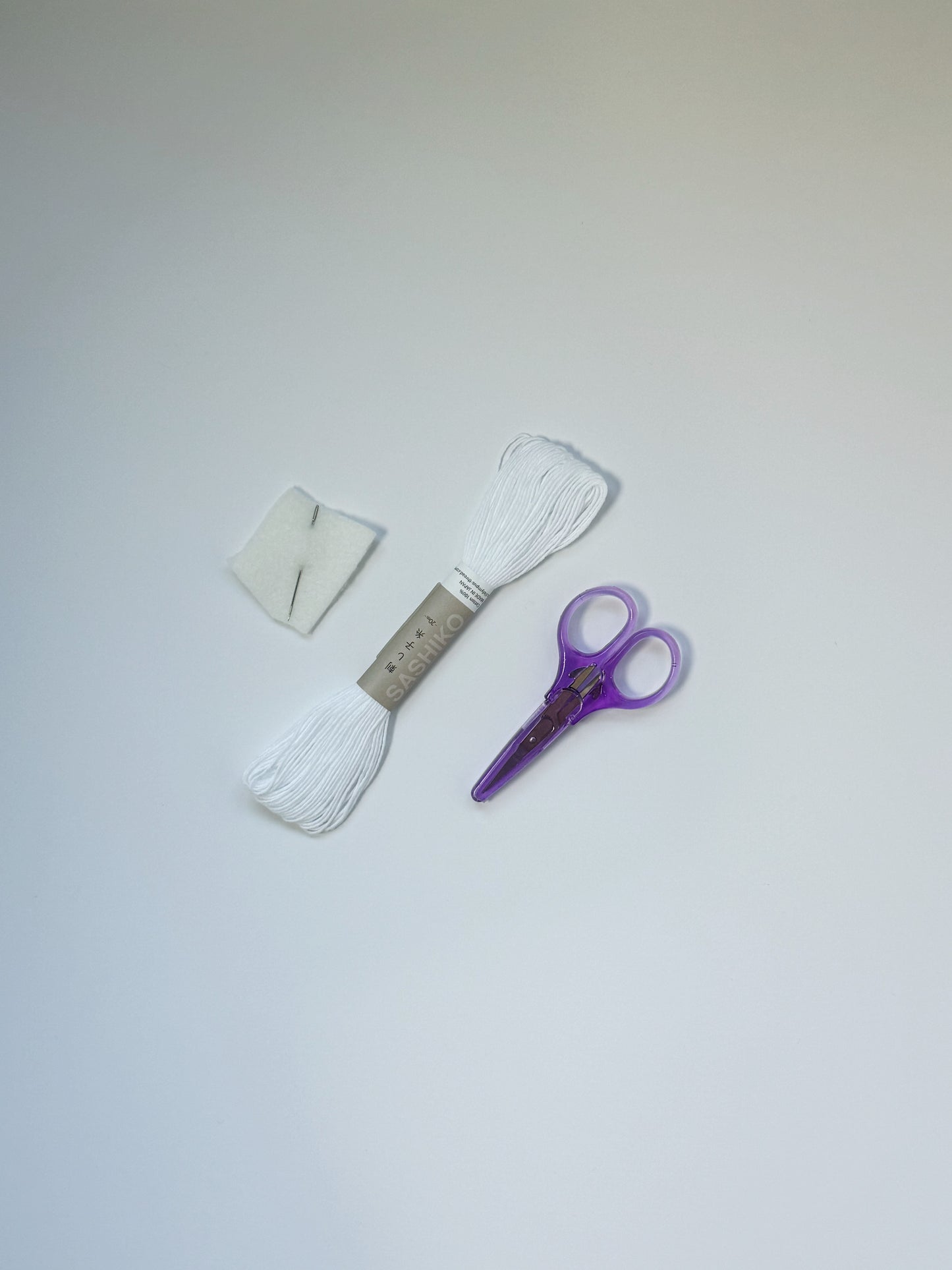 Sashiko Inspired Stick ‘n Stitch Mending Kit