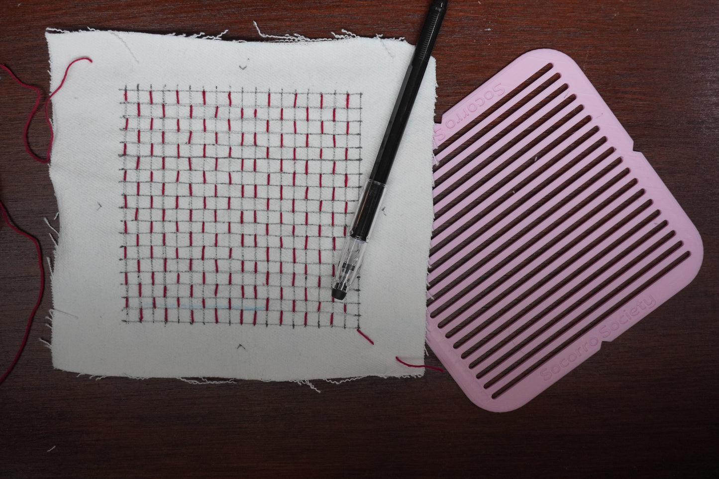 Sashiko Grid Stencil