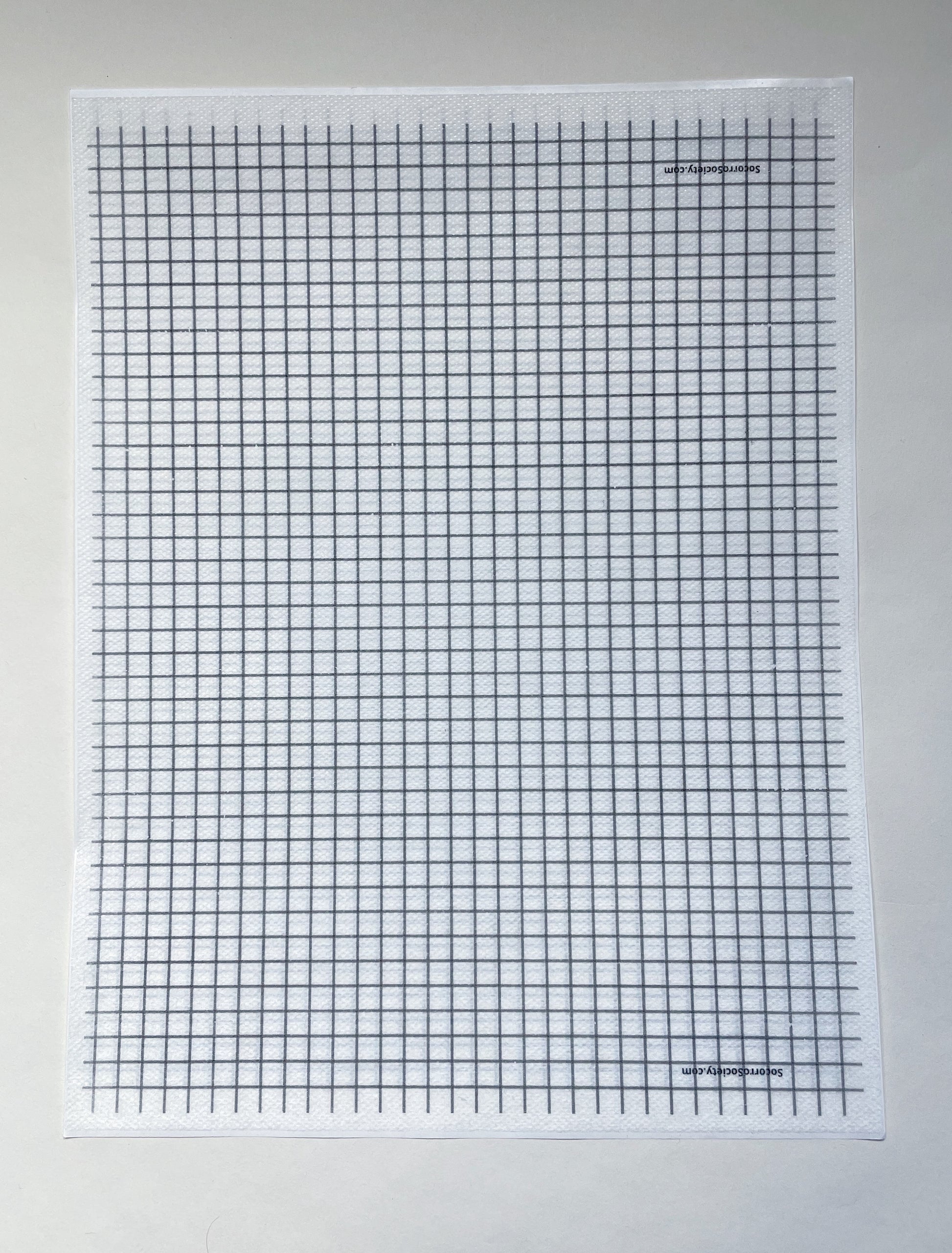 Visible Mending Stick and Stitch Grid- whole sheet – Socorro Society
