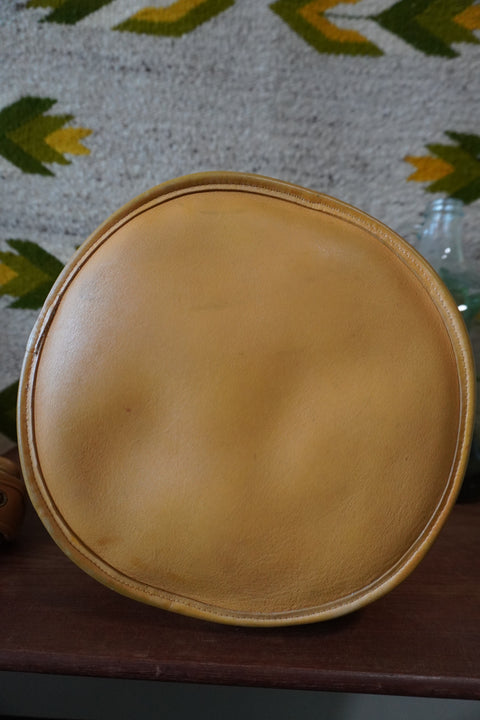 Vintage Coach XL Duffle Sac Yellow 9085