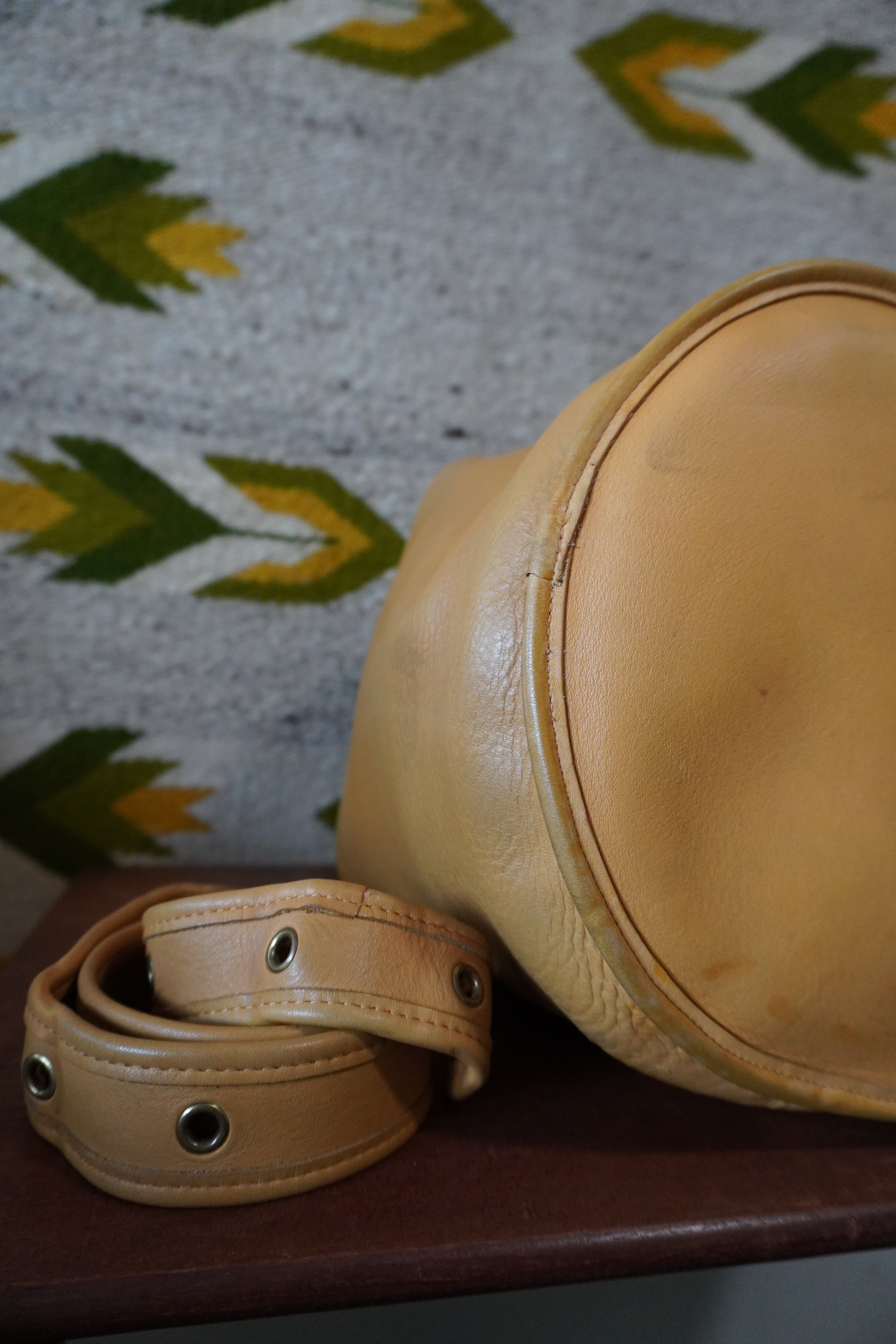 Vintage Coach XL Duffle Sac Yellow 9085 – Socorro Society