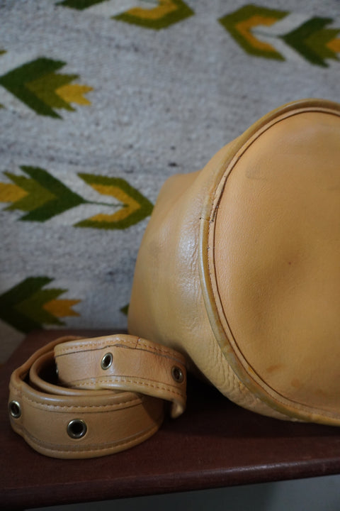 Vintage Coach XL Duffle Sac Yellow 9085