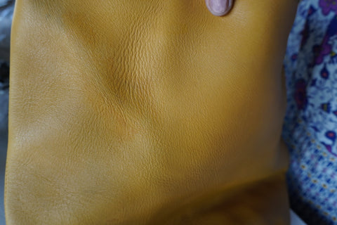 Vintage Coach XL Duffle Sac Yellow 9085