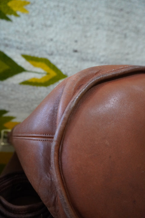 Vintage Coach XL Duffle Sac British Tan 9085