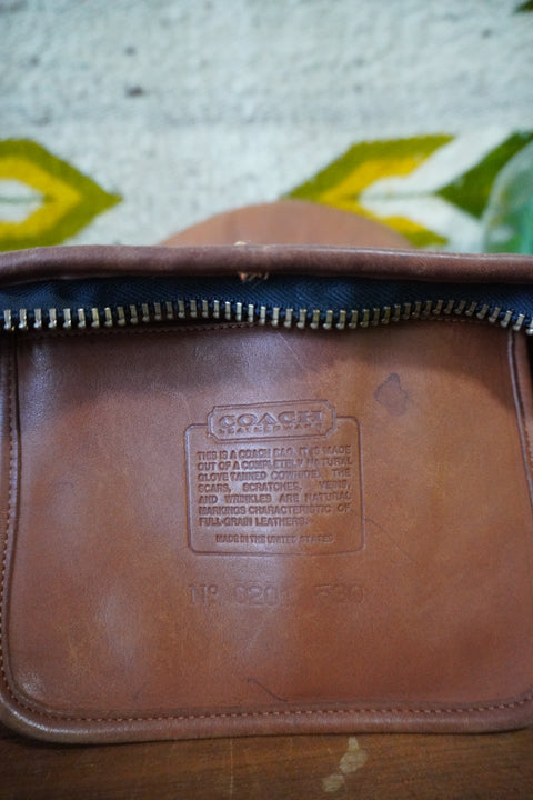 Vintage Coach XL Duffle Sac British Tan 9085