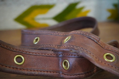 Vintage Coach XL Duffle Sac British Tan 9085