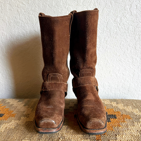 Vintage Frye Harness Boots