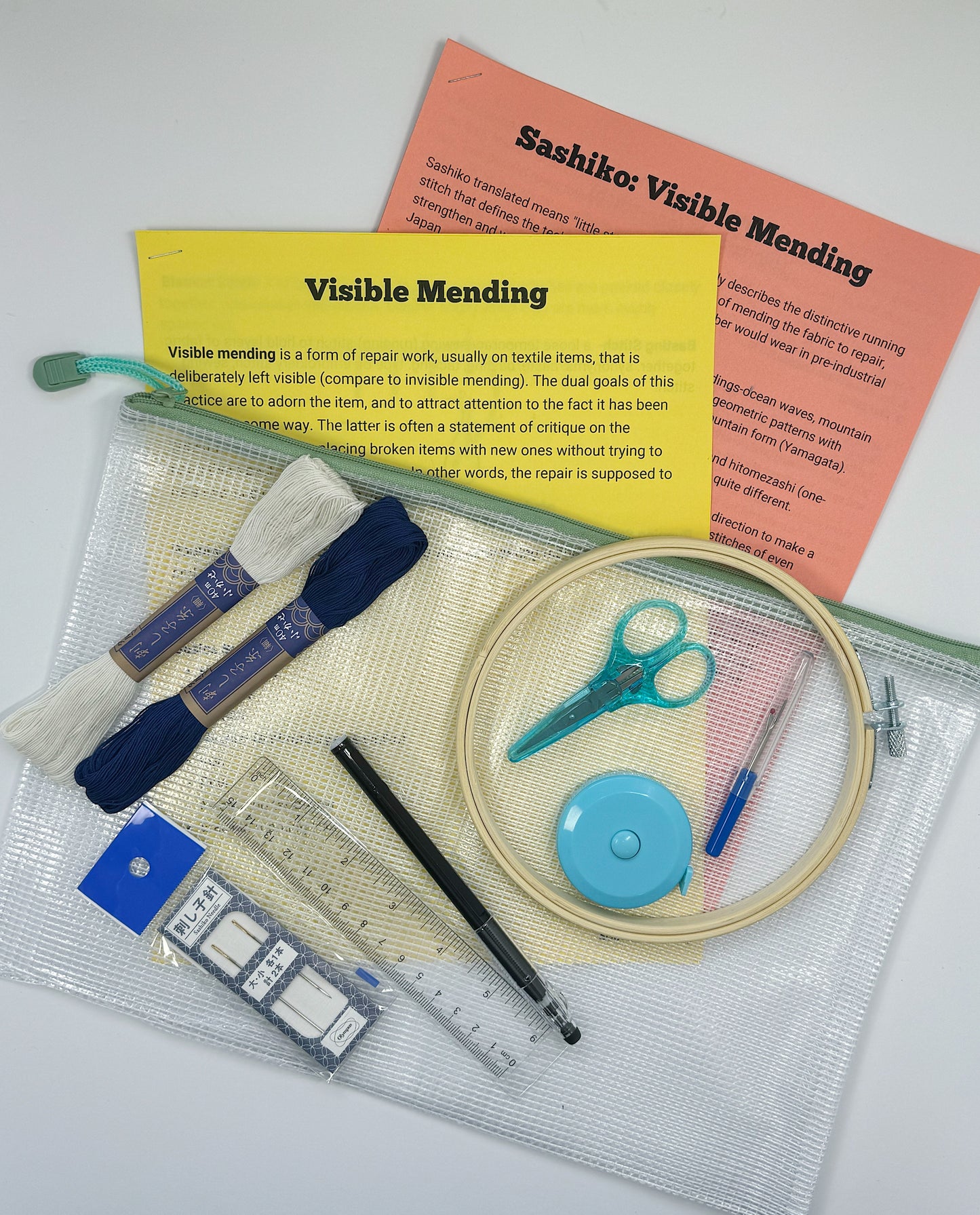 Basics Of Visible Mending Kit