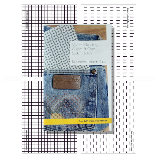 Stick 'n Stitch Visible Mending Grids Starter Pack