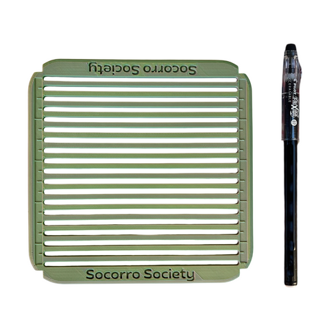 Precision Bundle- Grid Stencil & Pen