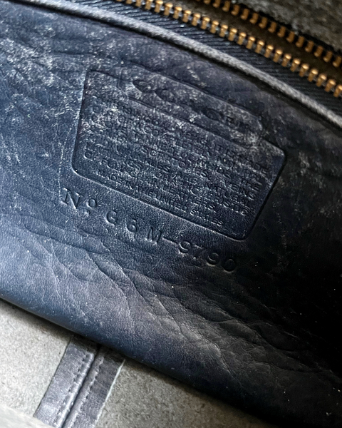 Vintage Coach City Bag 9790 Navy