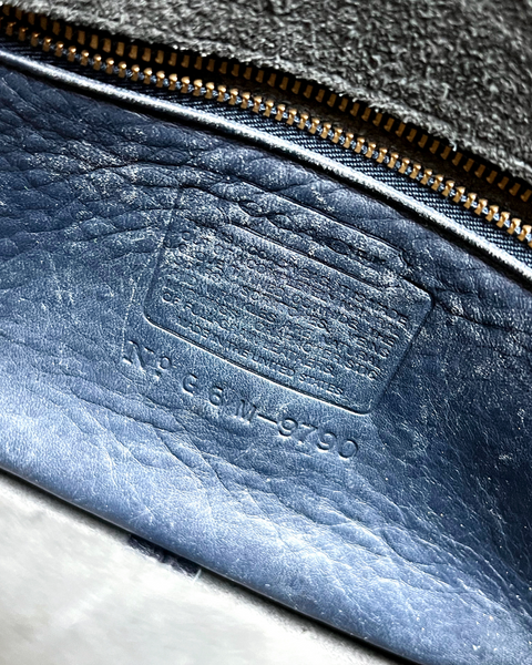 Vintage Coach City Bag 9790 Navy