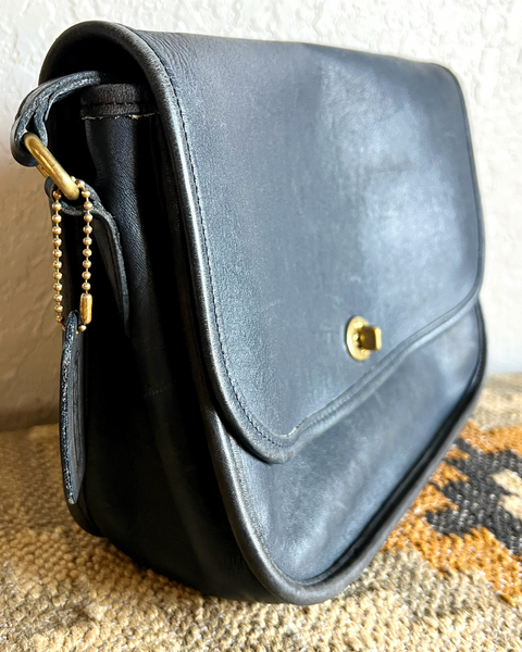 Vintage Coach City Bag 9790 Navy