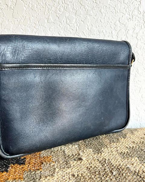 Vintage Coach City Bag 9790 Navy