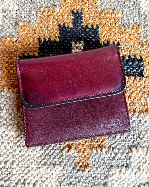 Vintage Coach Envelope Coin Case 4816 with Box & Booklet
