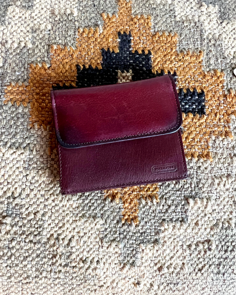 Vintage Coach Envelope Coin Case 4816 with Box & Booklet
