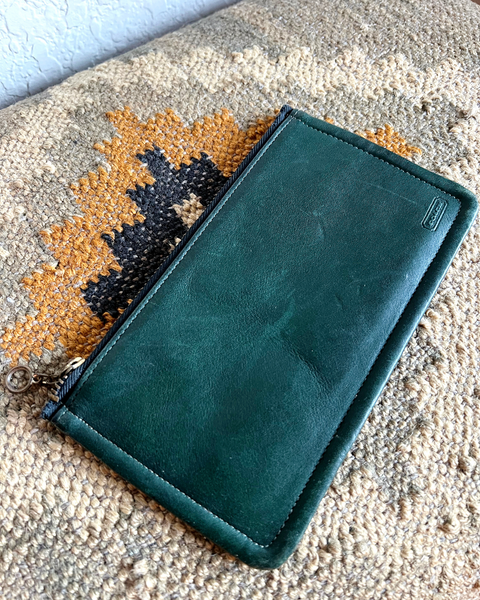Vintage Coach Skinny Case Cosmetic Zip 7170