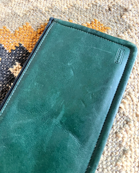 Vintage Coach Skinny Case Cosmetic Zip 7170