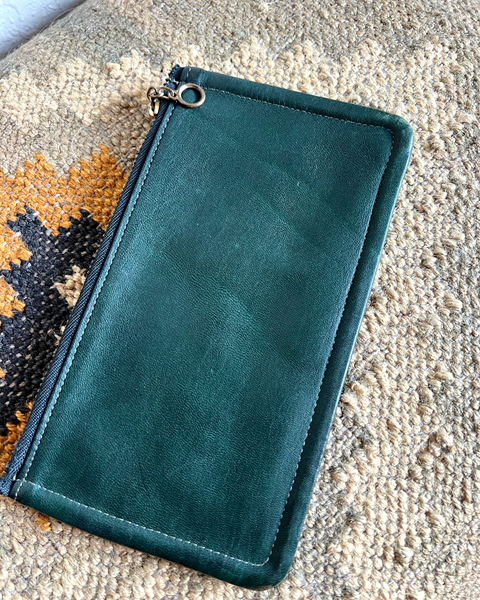 Vintage Coach Skinny Case Cosmetic Zip 7170
