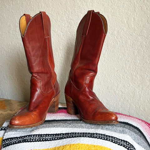 Vintage Frye Cowboy Boots