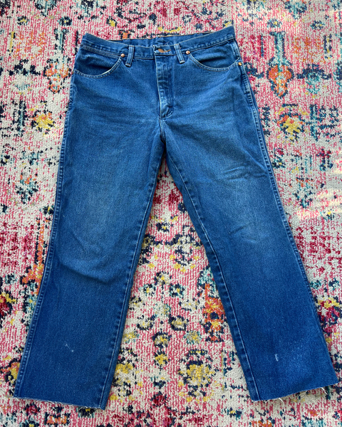 Vintage Wrangler Denim Blue Jeans 33 x 30