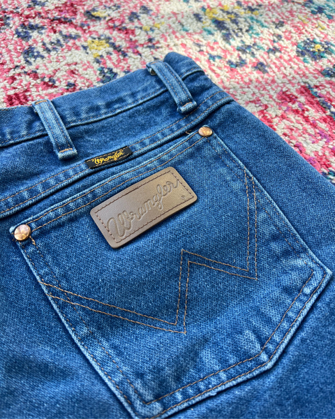 Vintage Wrangler Denim Blue Jeans 33 x 30