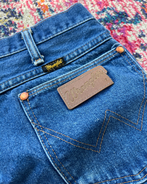 Vintage Wrangler Denim Blue Jeans 38 x 30