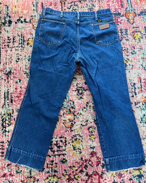 Vintage Wrangler Denim Blue Jeans 38 x 30