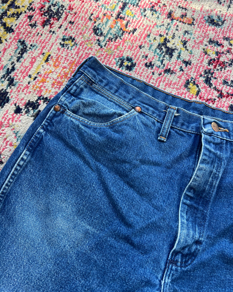 Vintage Wrangler Denim Blue Jeans 38 x 30