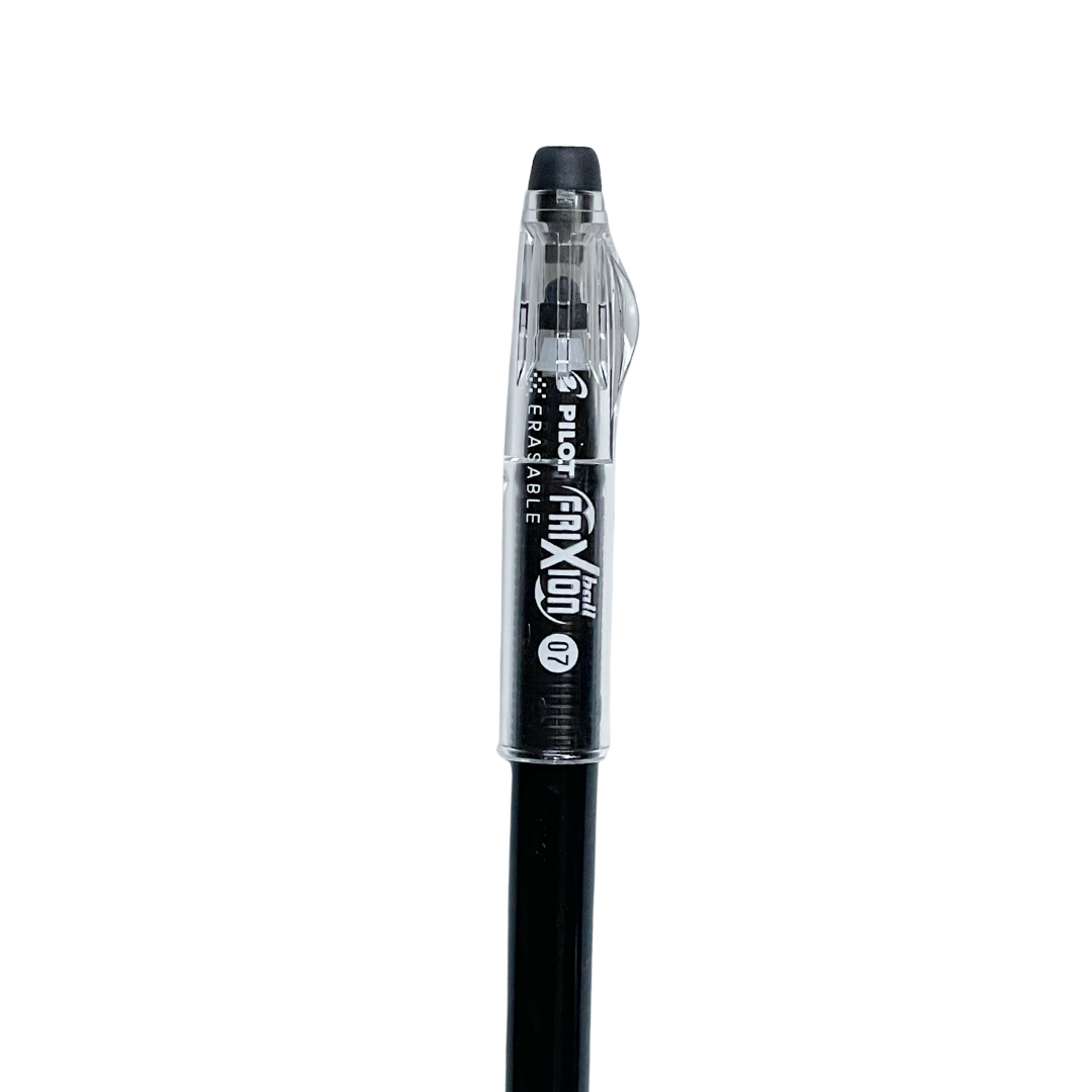 Piolet Frixion Erasible Gel Ink Pen- Black